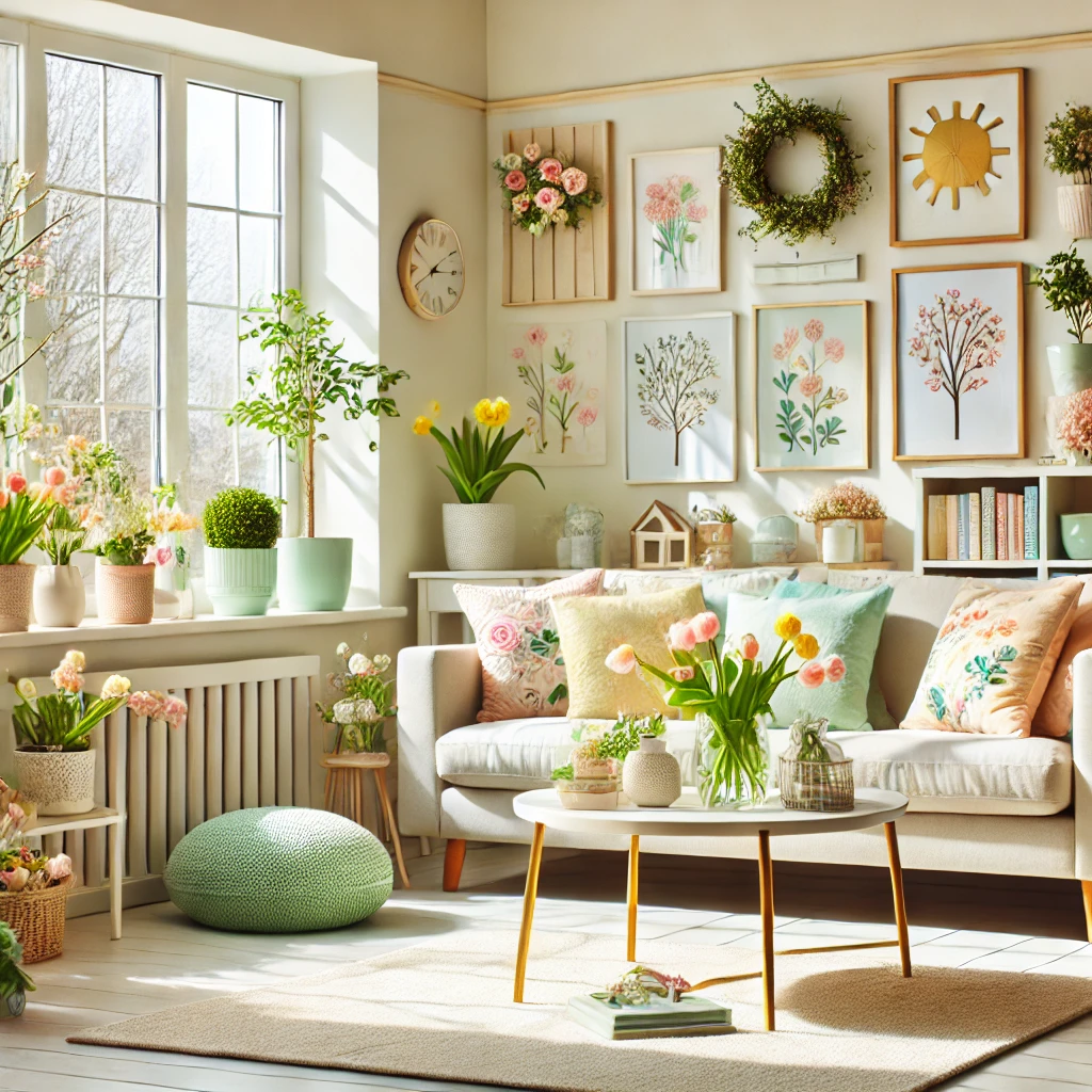 봄맞이 집 꾸미기