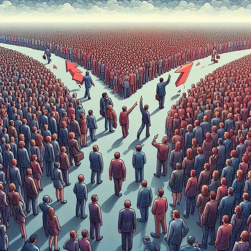 군중 심리와 집단 사고: 우리는 왜 다수의 의견을 따르는가?