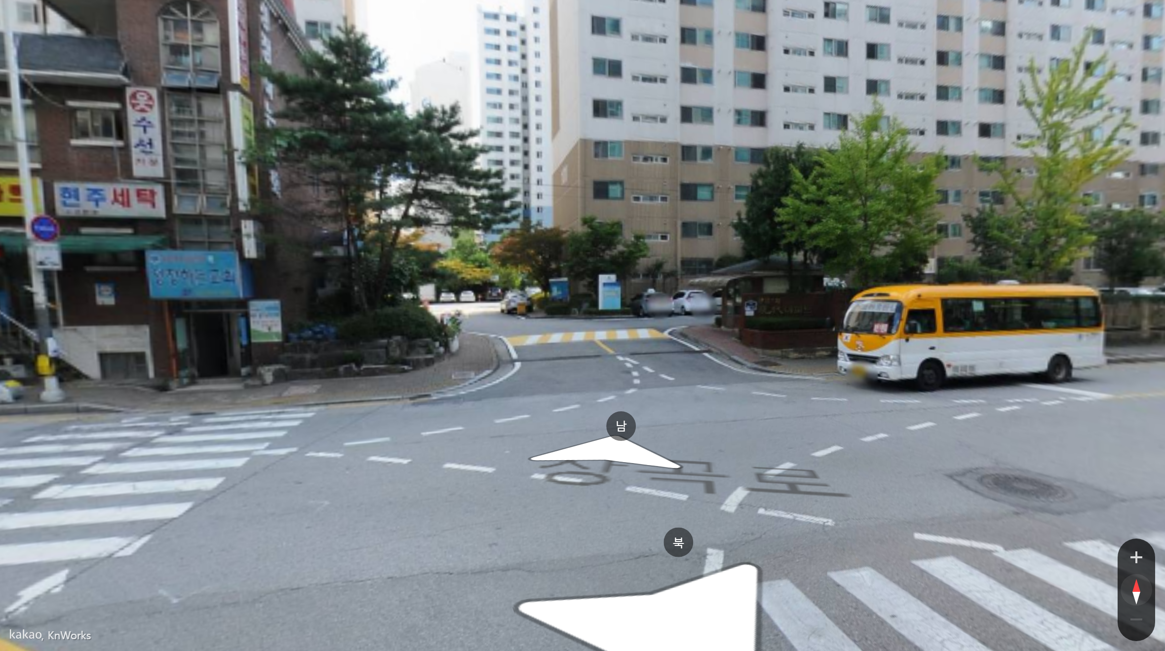 장암주공5 거리뷰 측면