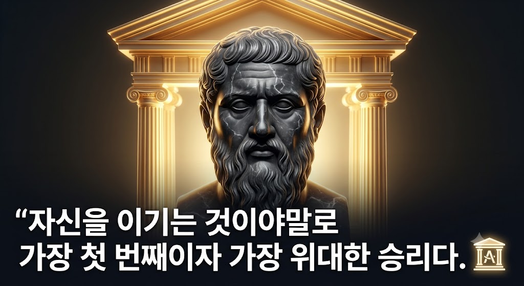 "남을 이기려 들지 마라" 플라톤이 말하는 인생 최고의 승리