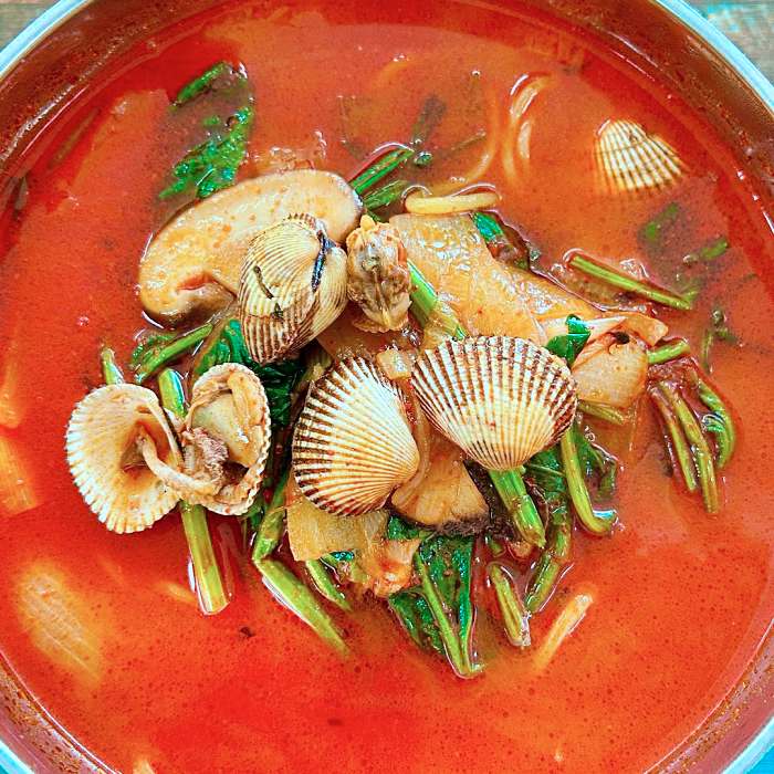 충남 서산 맛집 꼬막 짬뽕