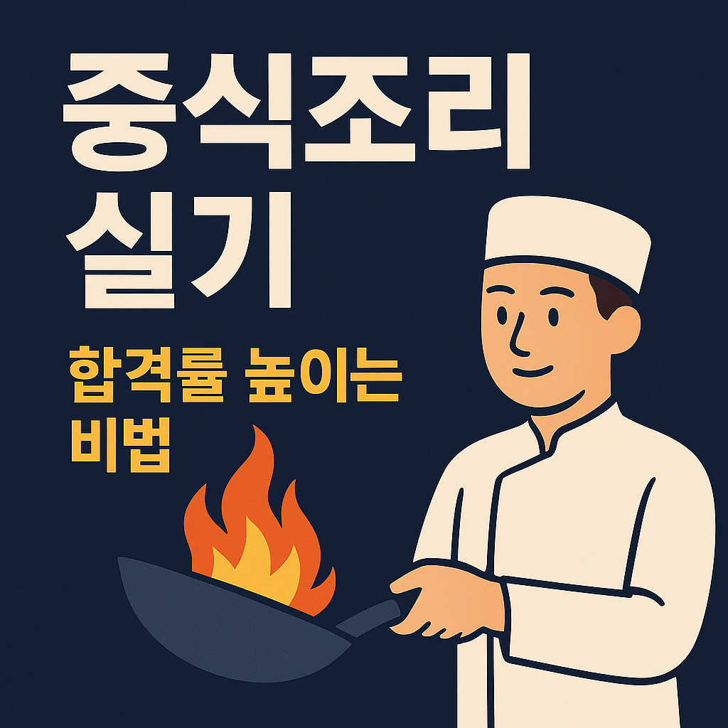 중식조리기능사 실기 메뉴 완전 정복 - 합격률 높이는 꿀팁 총정리