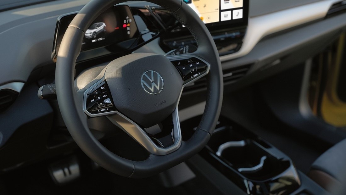 폭스바겐 ID.4 핸들 스티어링 사진 출처 다음자동차