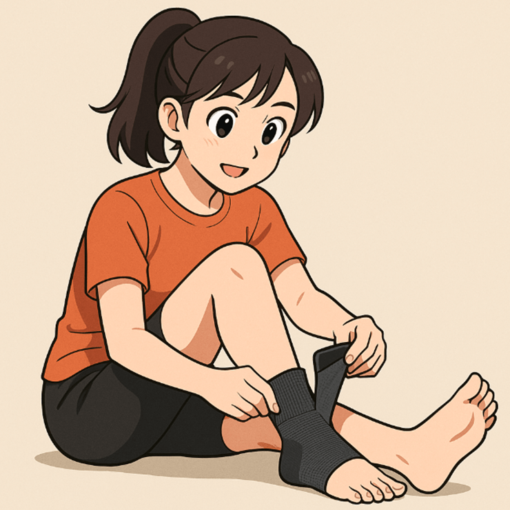 얇은_발목보호대_여름_걷기용_축구_등산_헬스_클라이밍_발목보호2