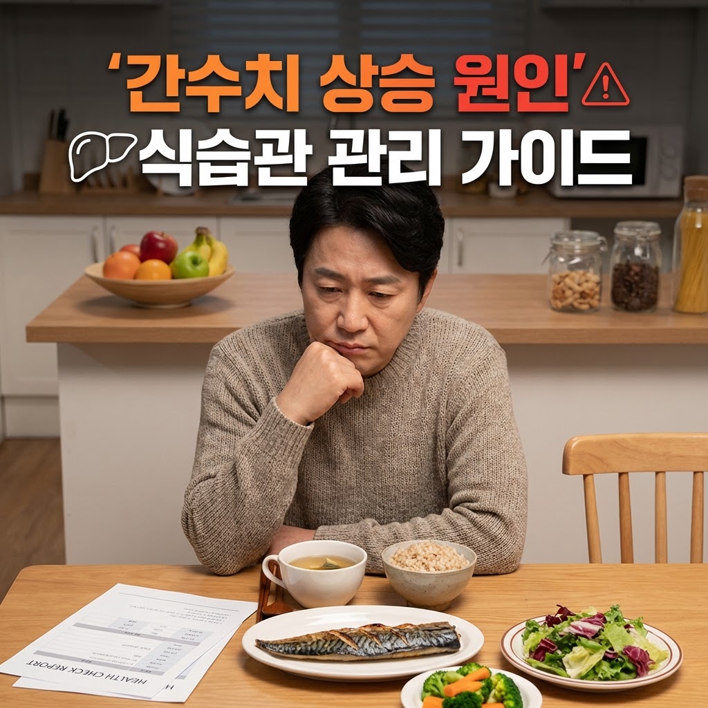 간수치 상승 원인과 식습관 관리 가이드: 방치하면 위험한 이유