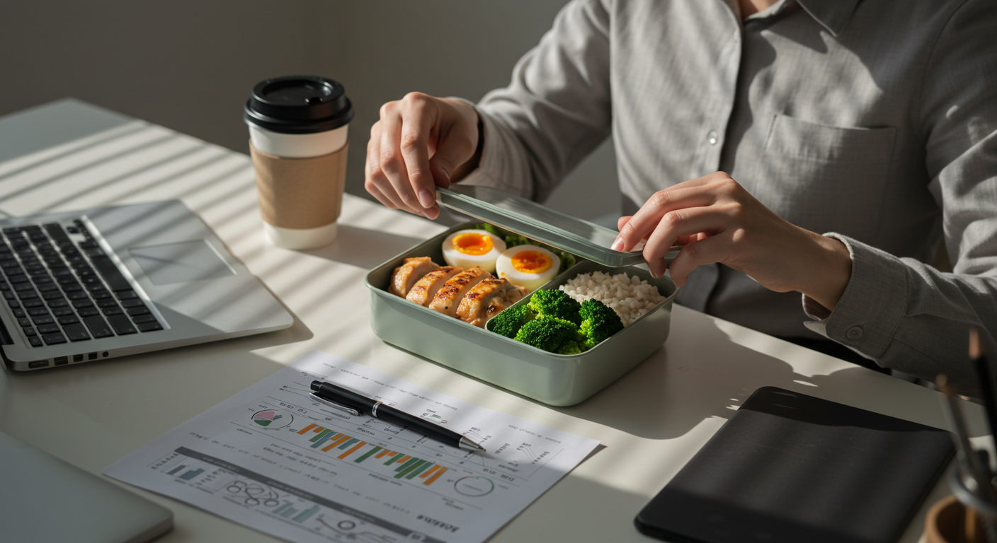 다이어트 중 직장인을 위한 도시락 (고단백, 저탄수, 맛있게)