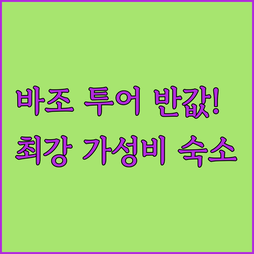 인도네시아 라부안 바조 배낭여행 조인..