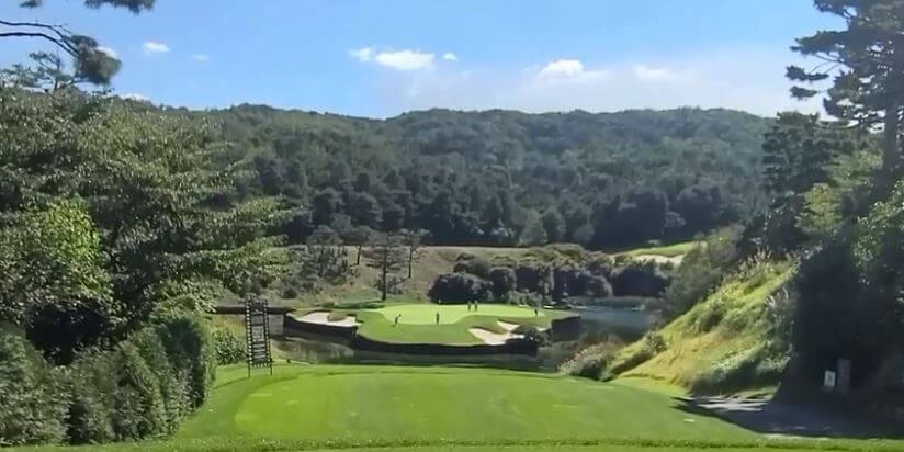 레이크코스 8번홀 사진