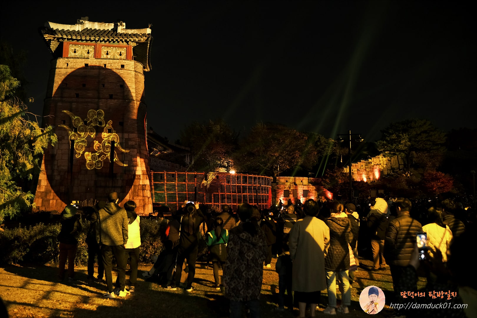 수원화성 화서문 성벽