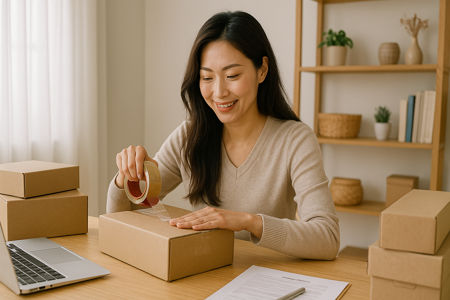 중고거래를 위한 포장