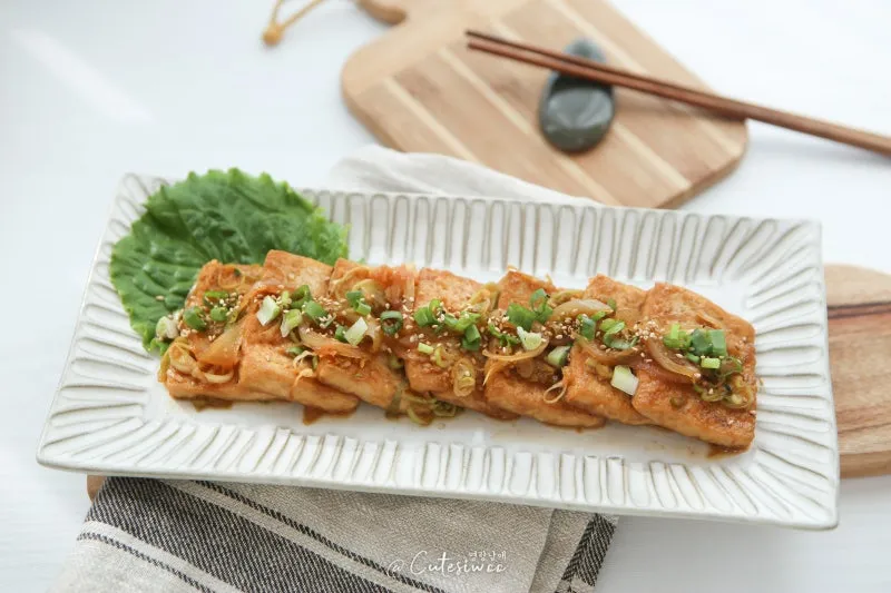 두부면 요리 종류 레시피_4