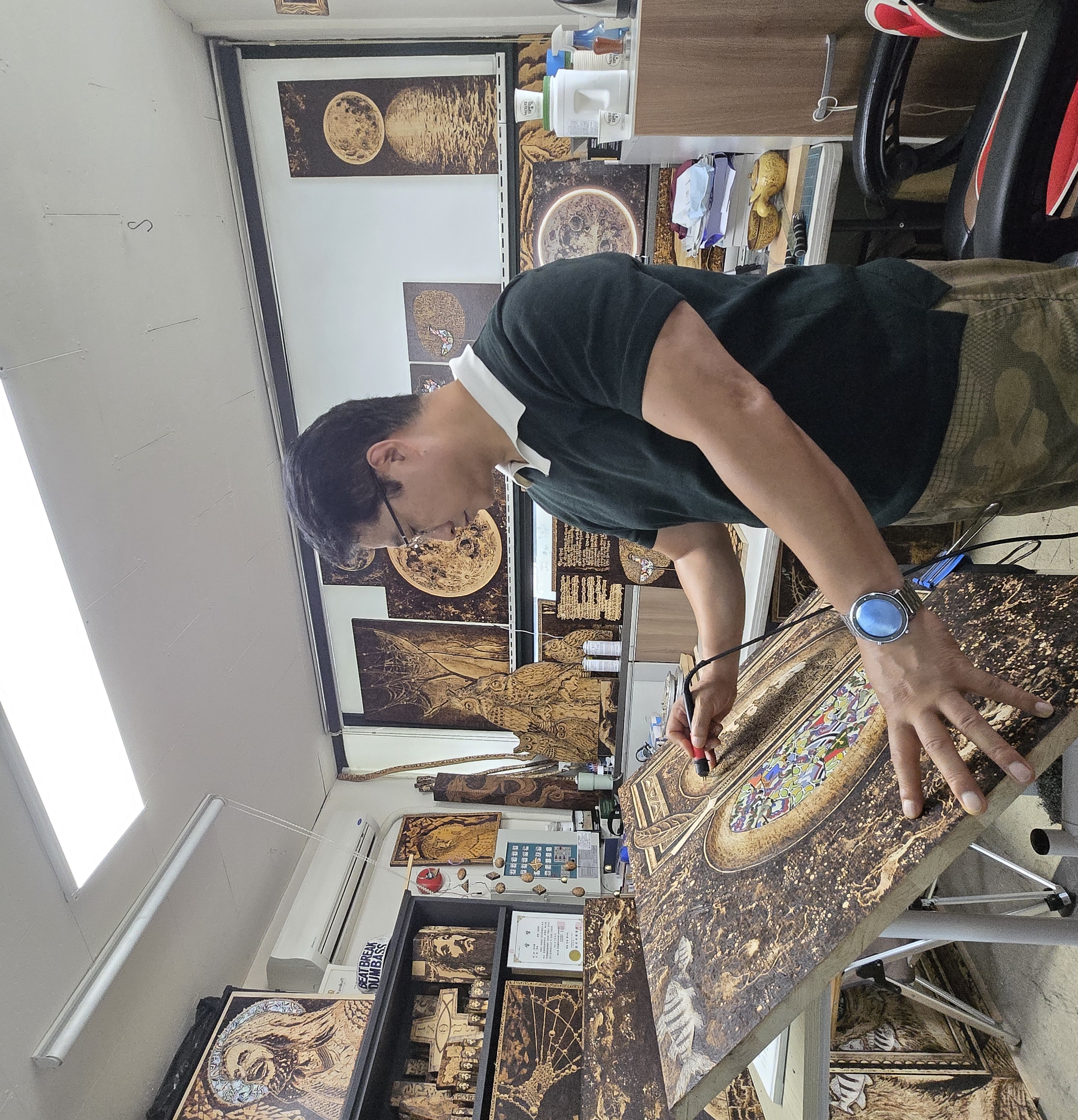 우드버닝(Wood Burning), 나무에 새기는 예술