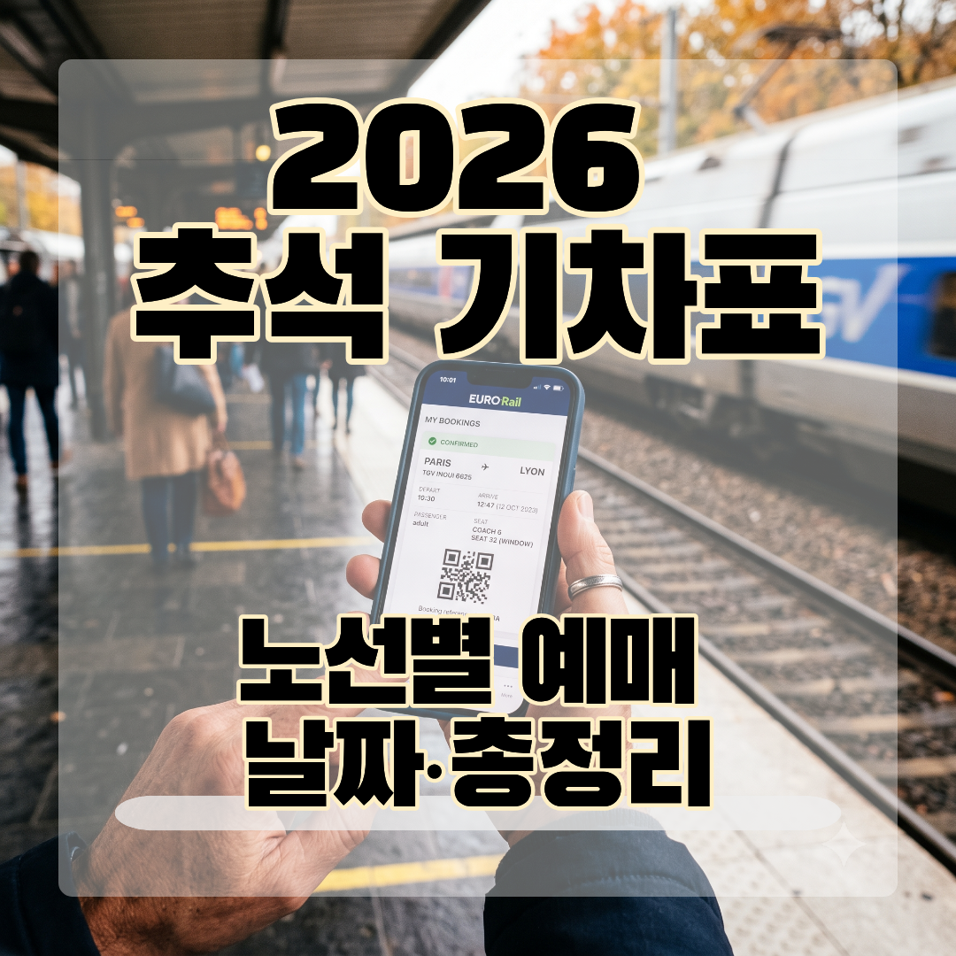 2026추석기차표예매일정총정리_썸네일