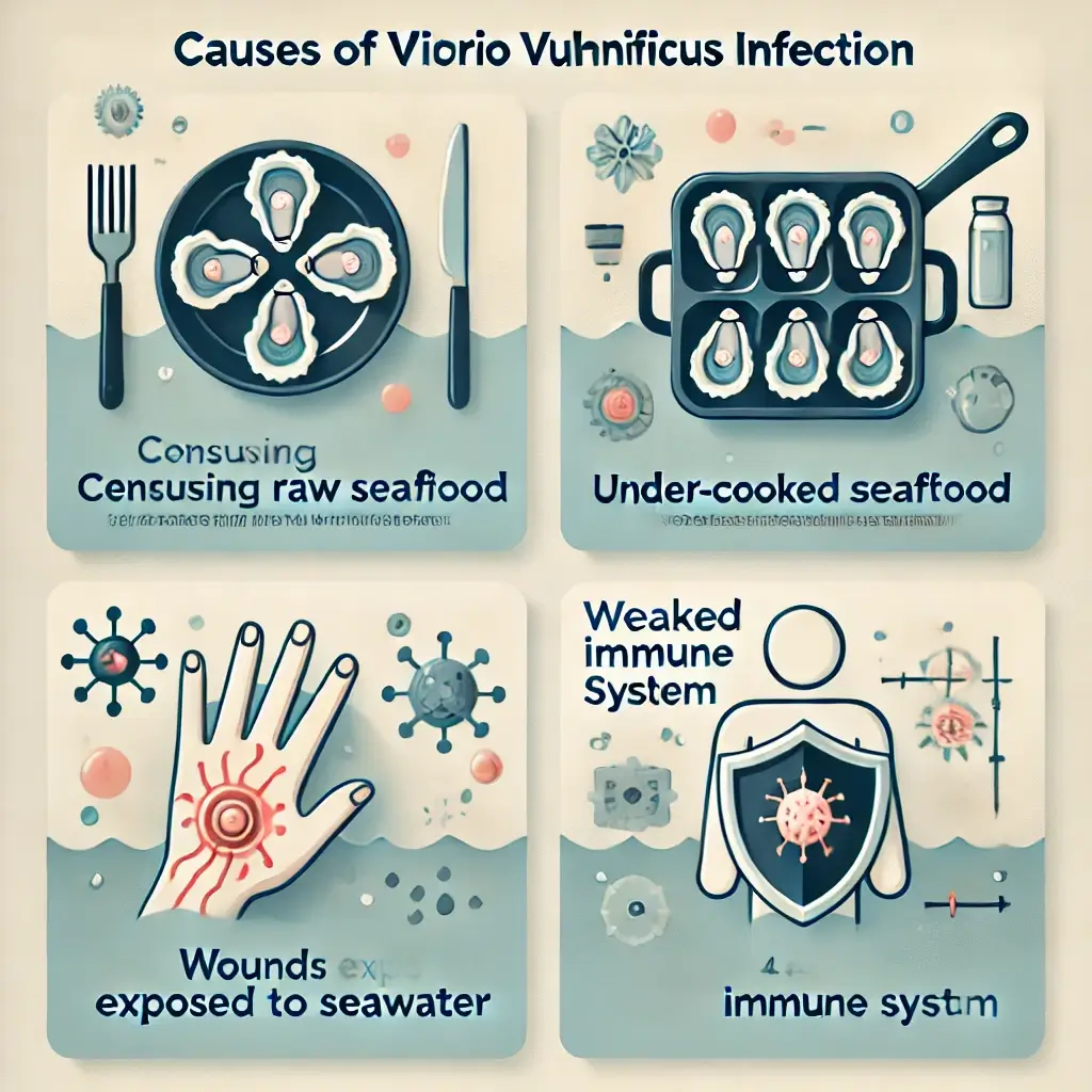 비브리오패혈증의 주요 원인