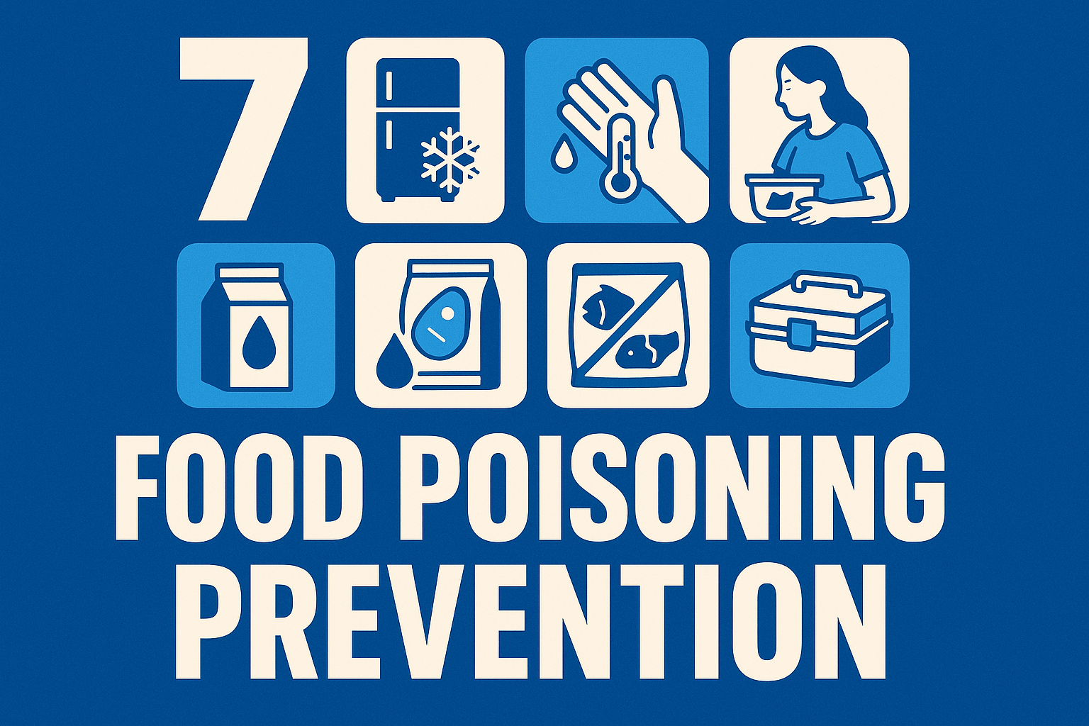 여름 식중독, 이것만 지키면 예방 가능!