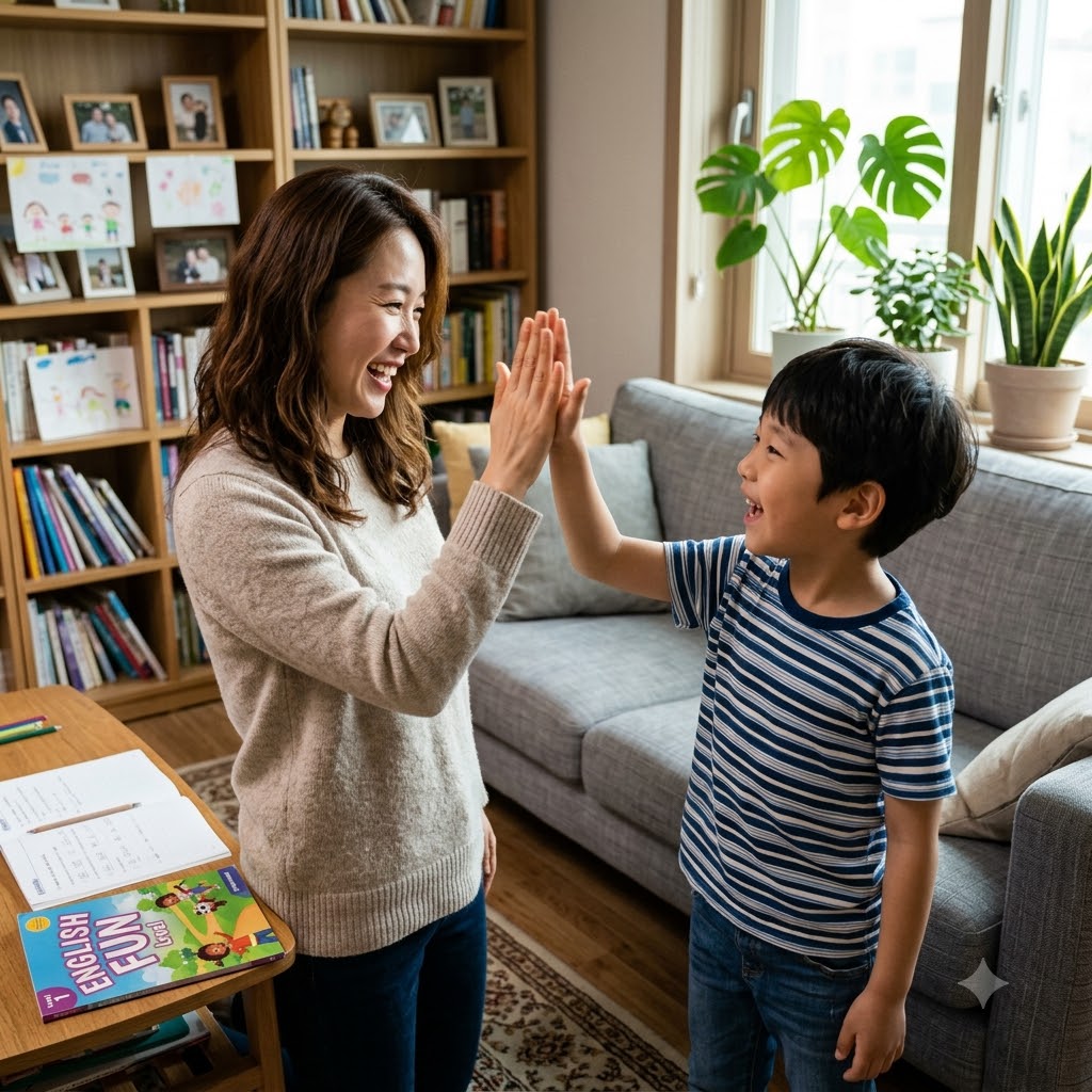 [초등 영어] 언제쯤 입이 트일까 조급했던 엄마, 배성기 작가표 '단계별 영어 노출법'
