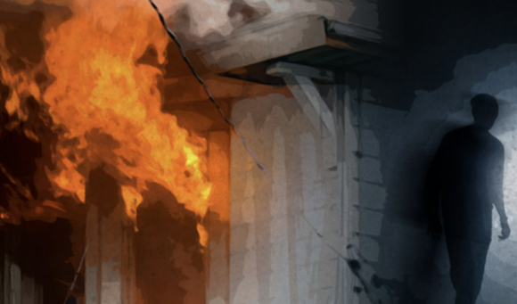 배달 음식 전문점의 오토바이 소음에 불만을 품고 해당 건물 창고에 불을 지른 남성이 경찰에 붙잡혔다. 본 기사와 무관한 이미지. [사진=뉴시스]