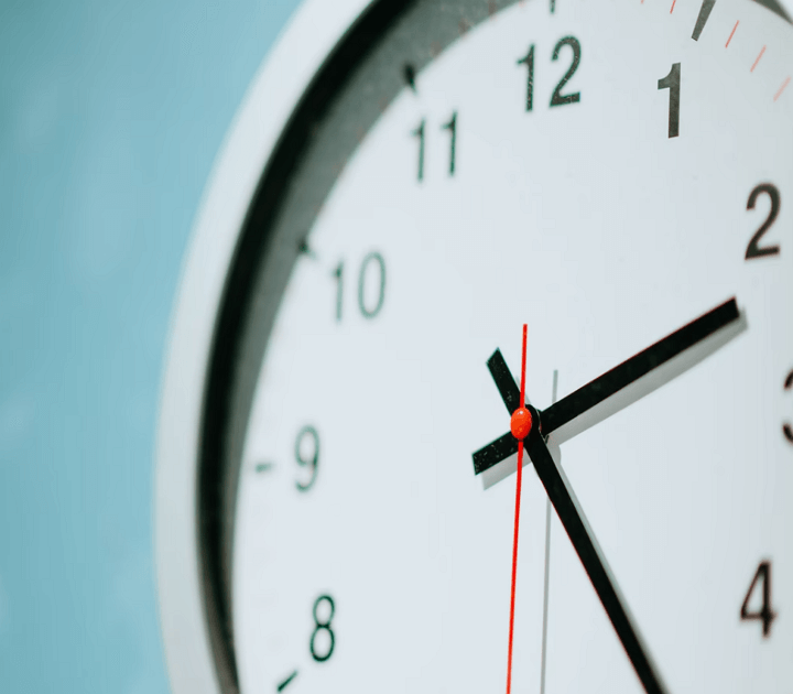 낮잠을 자는 시간