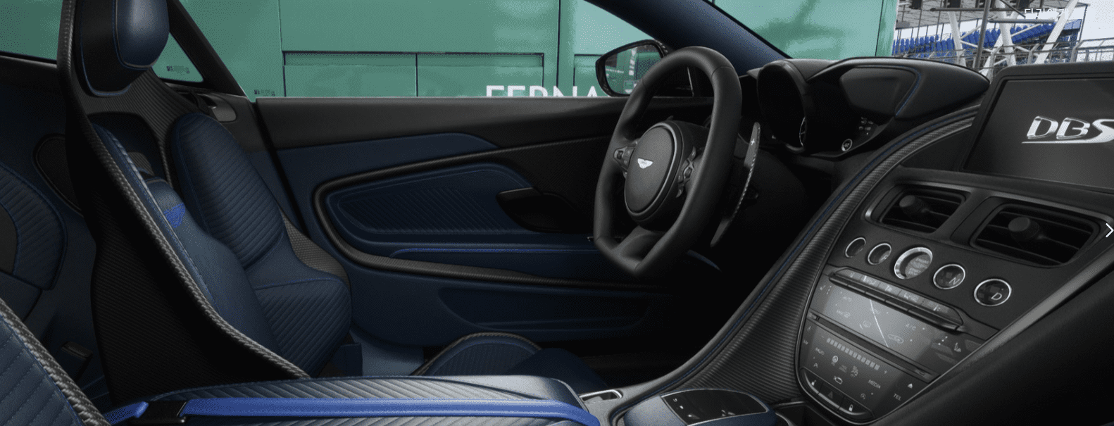 에스턴마틴DBS 내부1