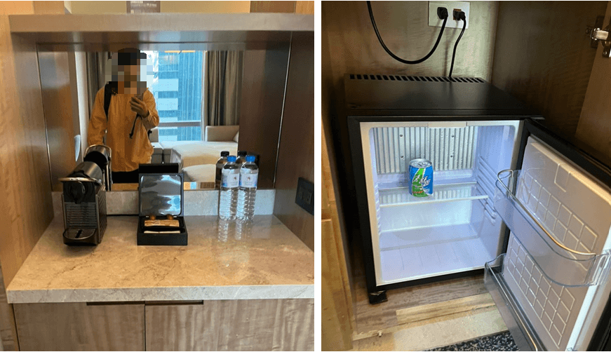 커피머신-물2개-냉장고