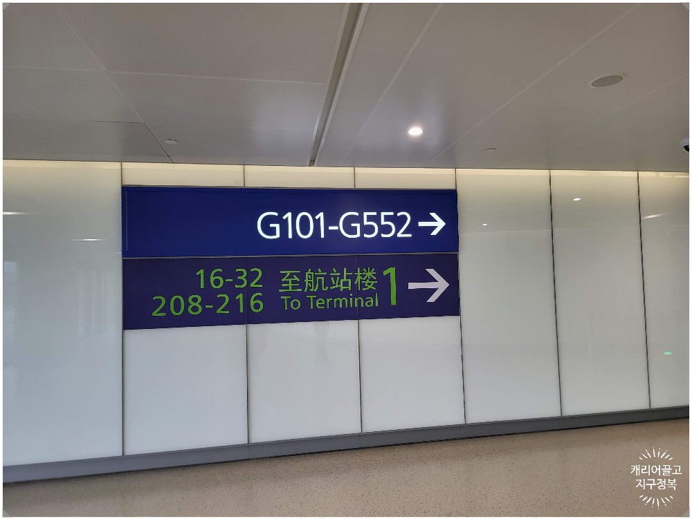 상해공항 트랜스퍼