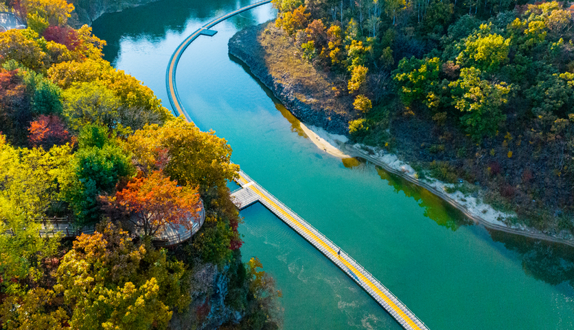 한탄강 물윗길 가을 풍경