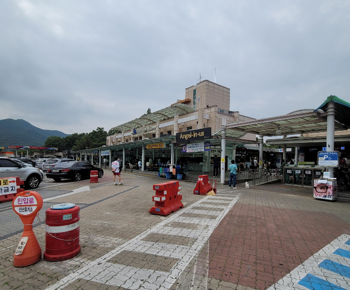 중부내륙고속도로 하행 선산휴게소(마산방향)