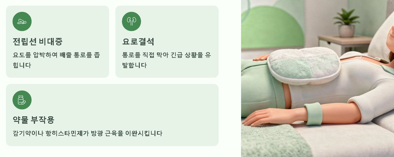 소변이 잘 안나올때