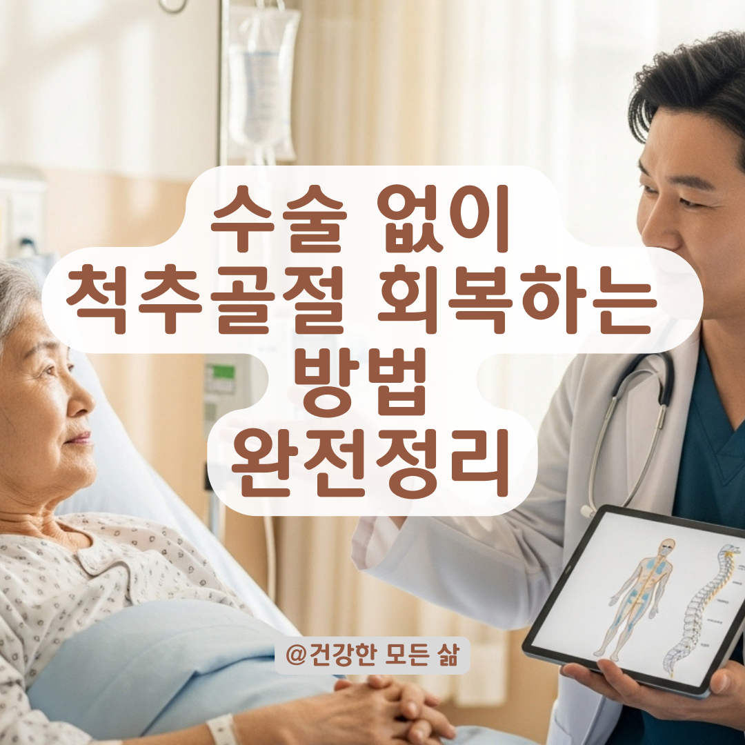 수술 없이 치료 가능한 척추 압박골절, 입원 기간과 관리법 총정리.