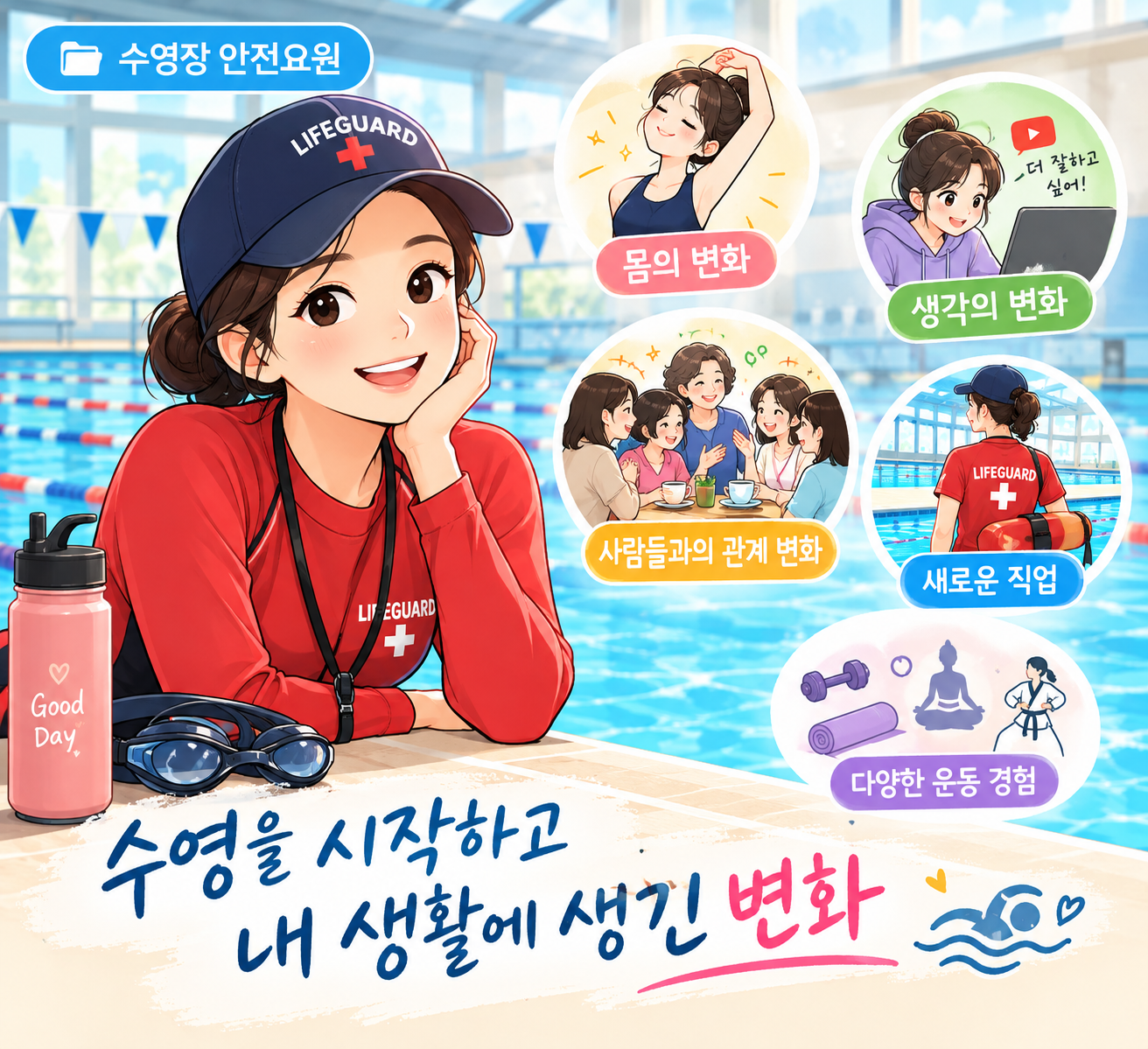 수영을 시작하고 내 생활에 생긴 변화