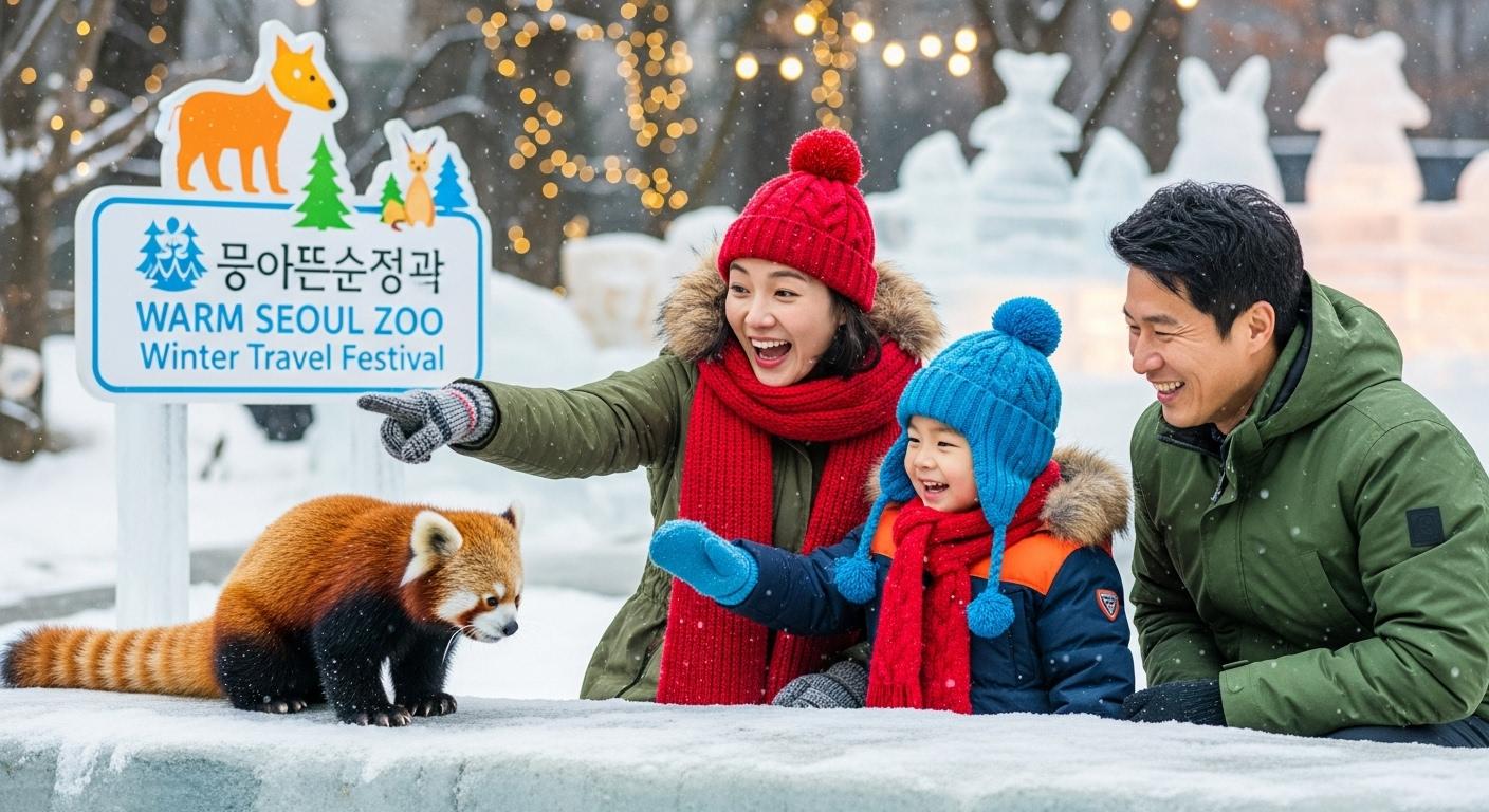 따뜻한서울동물원겨울여행축제