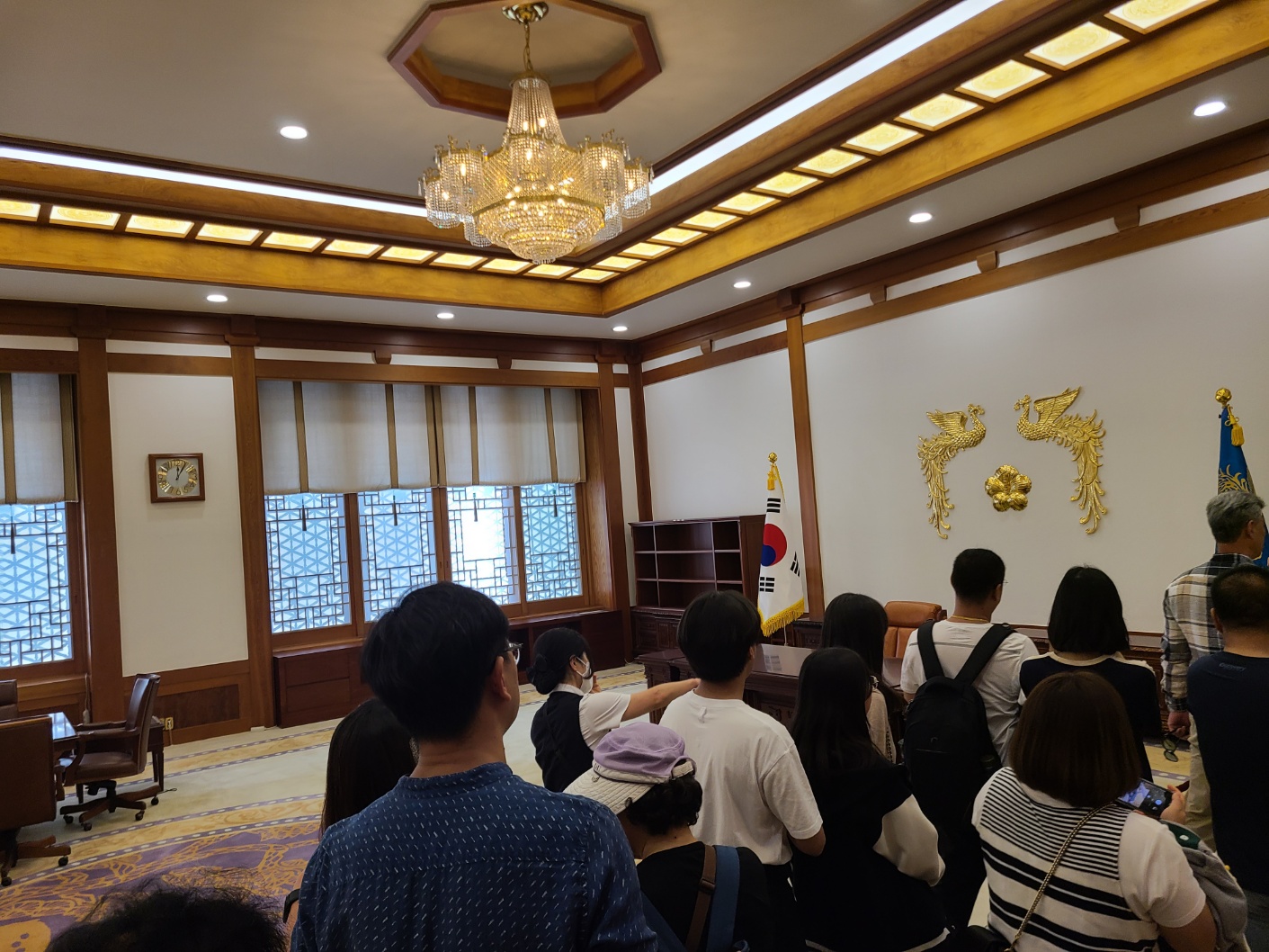 청와대 관람 하기