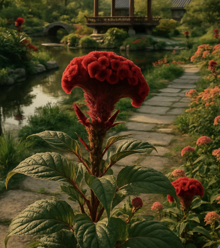 수탉의 벼슬을 닮은 열정