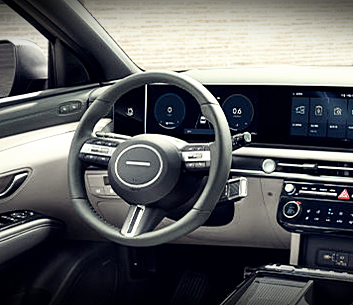 투싼 F/L 내부 디자인(인테리어)2