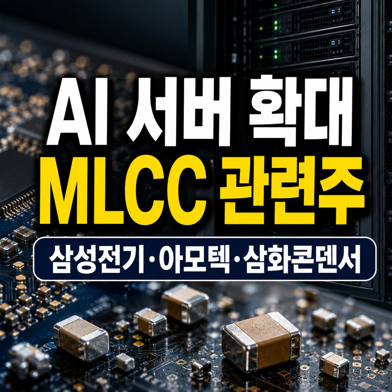 AI 서버 확대에 다시 주목받는 MLCC 관련주 정리