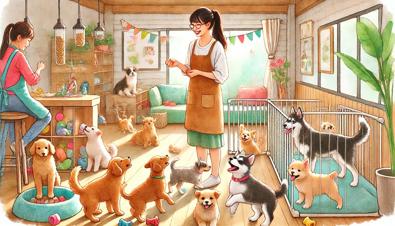 반려견 유치원에 대한 이미지