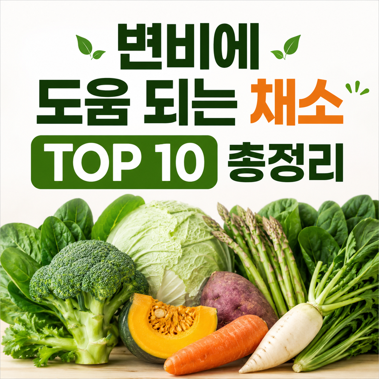 변비에 도움 되는 채소