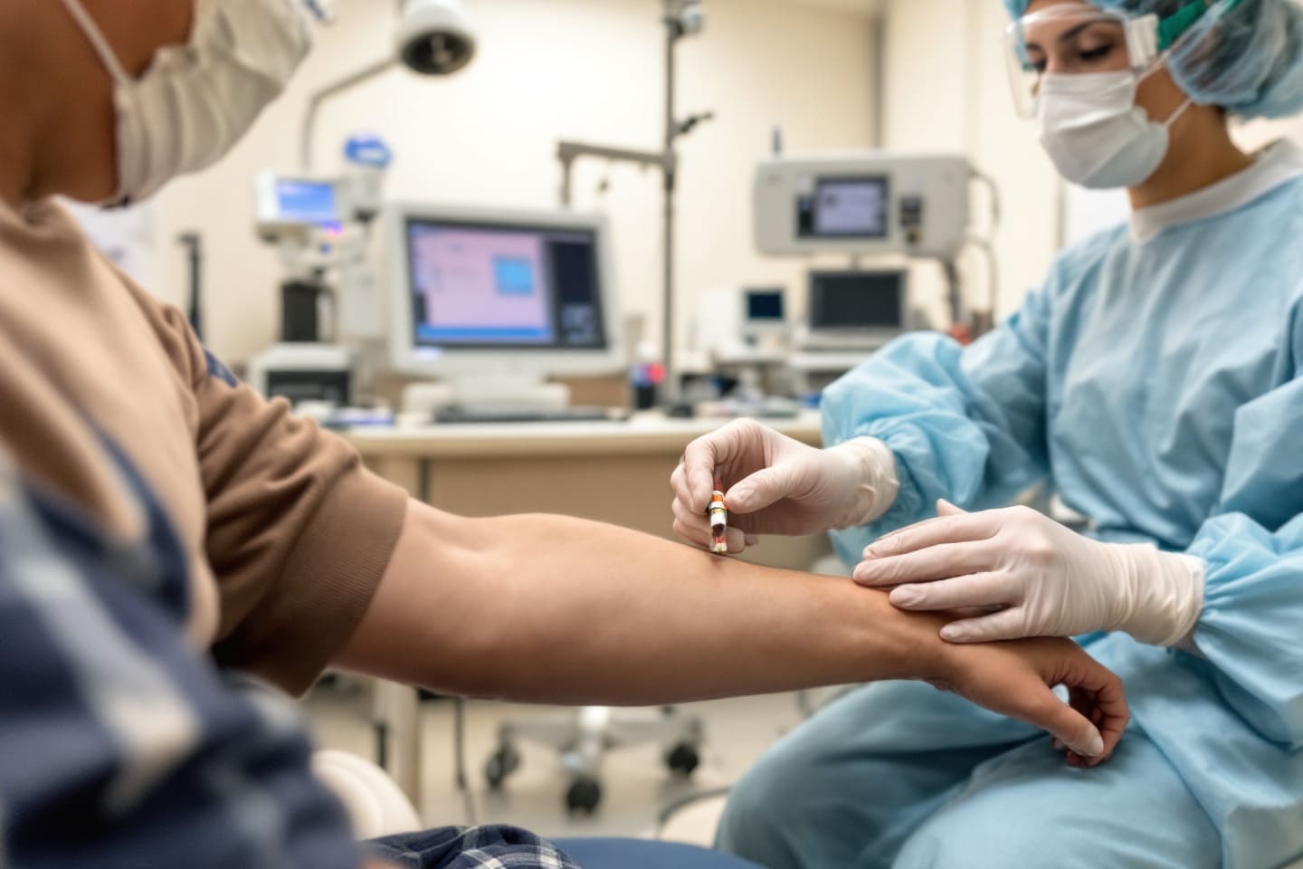 HIV 감염 혈액검사