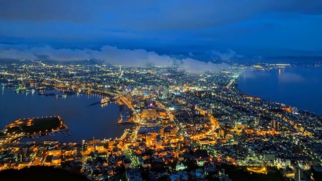 하코다테 산 전망대 야경