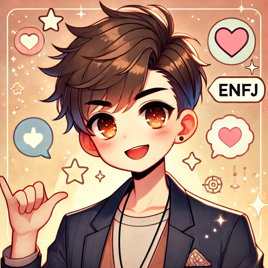 ENFJ: 카리스마 있고 협력적인 지도자 남자