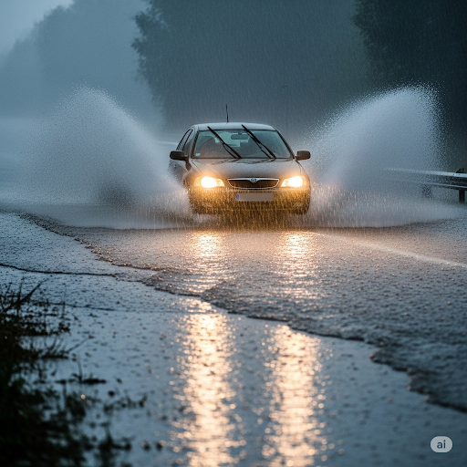 침수차 보험처리 관련 이미지