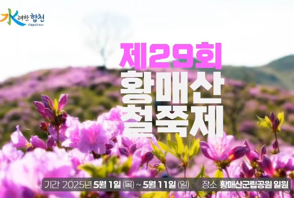 황매산 철쭉제 관련사진