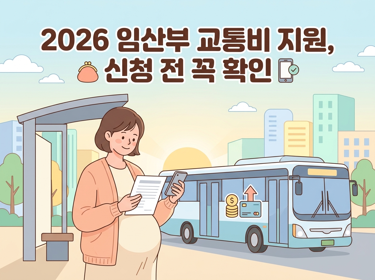 2026 임산부 교통비 지원 신청안내