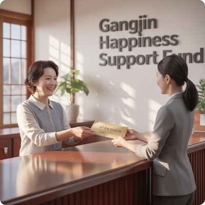 강진군 군민행복지원금 신청 이미지