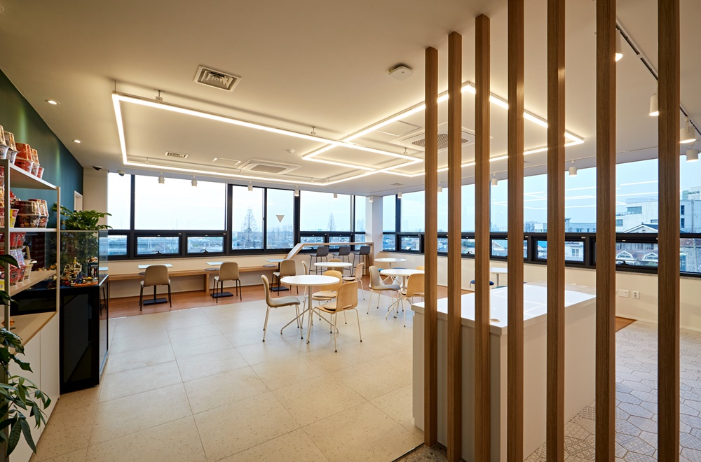 사무실휴게실인테리어