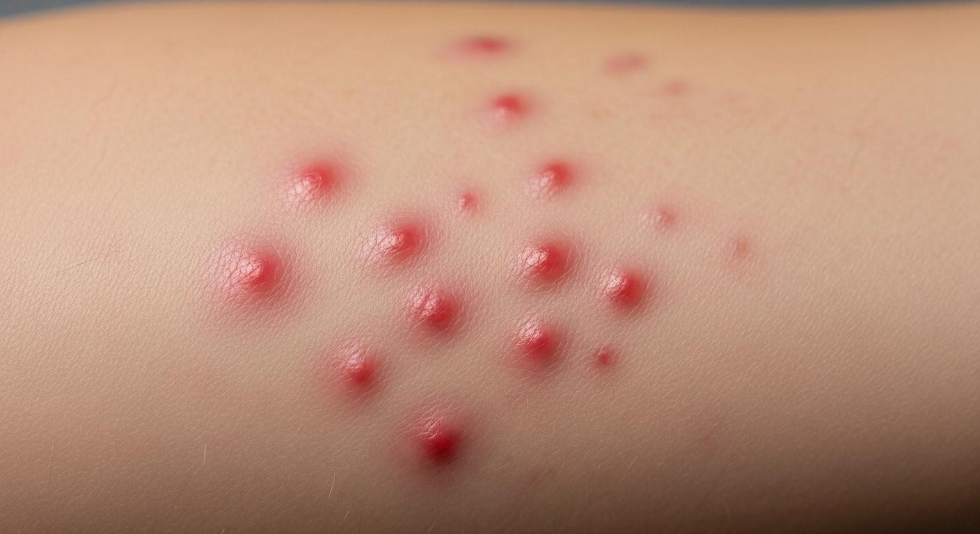 독감 증상 두드러기