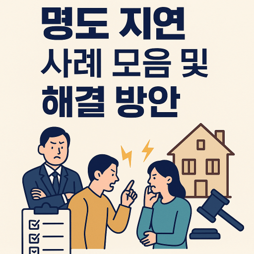 경매·전세·상가 명도 지연 모음 : 법적 절차와 예방 전략