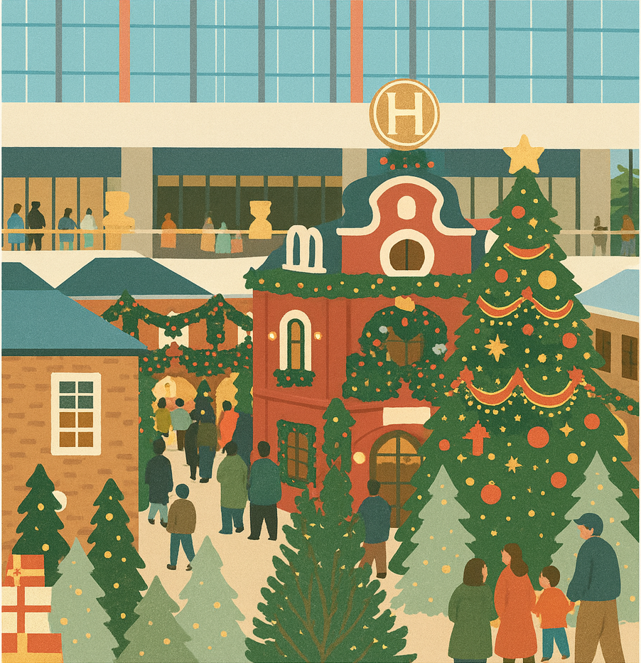 더현대 서울 크리스마스 빌리지