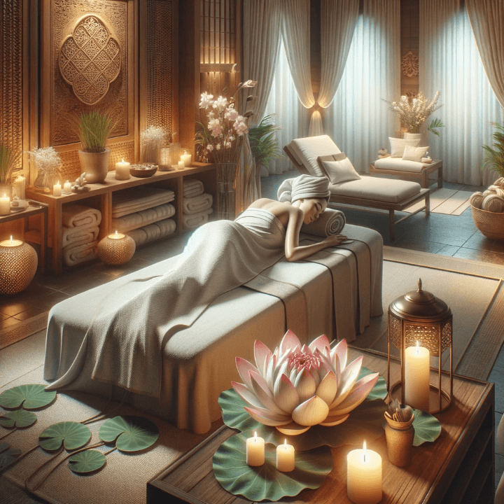 호치민 다리미 스파 핫하다 못해 너무 시원하다! - 2. 다미리 스파의 독특한 서비스와 치료법 - 2.2 베트남 전통 치료법 - ① 로터스 디톡스 랩 로터스 디톡스 랩