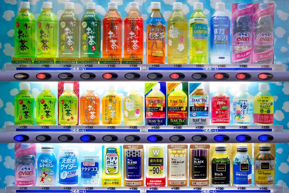 일본의 독특한 문화 자판기 관련 사진